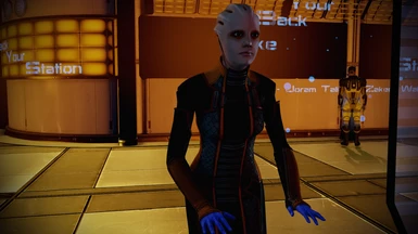 Vanilla asari without skintone set on her face... Bioware, seriously...