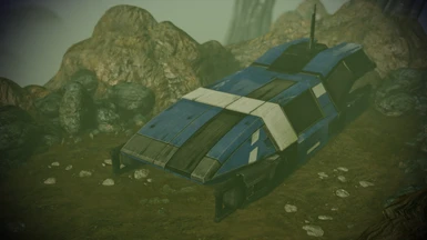 Blue Shuttle from ME3