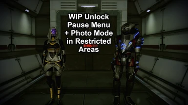 BETA Less Restrictive Pause Menu and Photo Mode (LE2 and LE3)