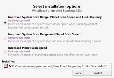 No Reapers and Unlimited Scan range on Galaxy Map at Mass Effect Legendary  Edition Nexus - Mods and community