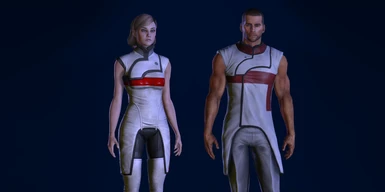 PAWS - Science Uniform Edits (LE3 Shepard Casual)