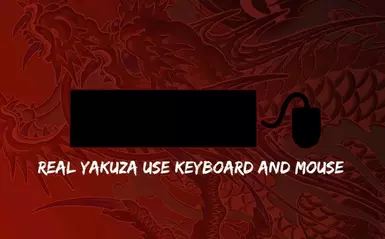 Yakuza 6 - Real Yakuza Use Keyboard and Mouse - Splash Screen Replacement