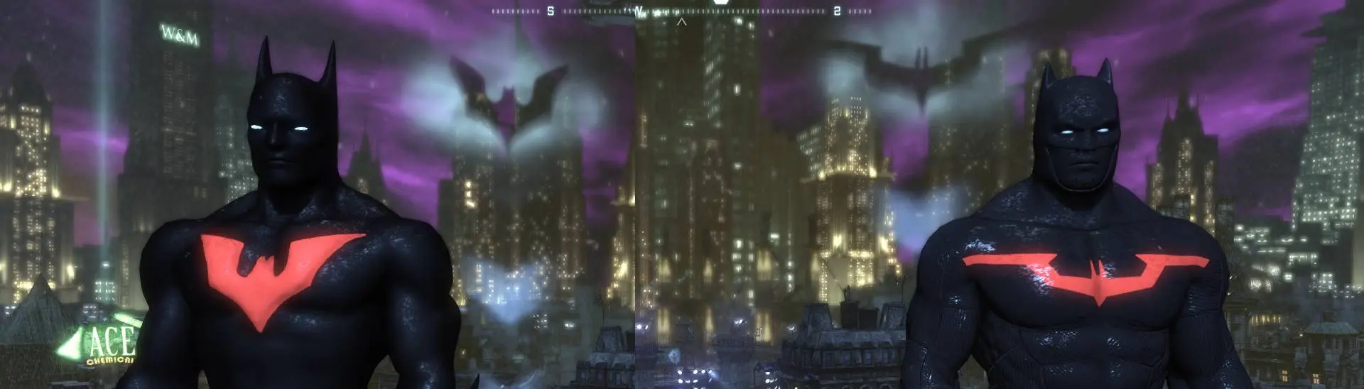 Animated Batman Beyond mod for Batman Arkham City by