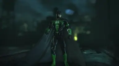 Green Lantern Batman Skin at Batman: Arkham City Nexus - Mods and community