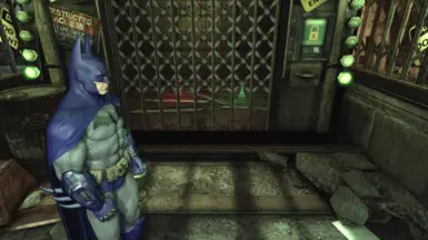 Blue Default Batsuit at Batman: Arkham City Nexus - Mods and community