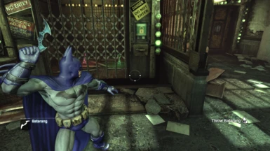 Blue Default Batsuit at Batman: Arkham City Nexus - Mods and community