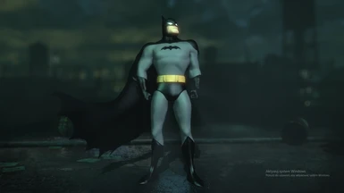 First BatSuit In Batman The Animated Series