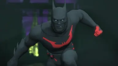 Batman Beyond Neo Gothic Suit V2 at Batman: Arkham City Nexus - Mods ...