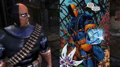 Deathstroke Judas Contract Suit From Batman Arkham Origins