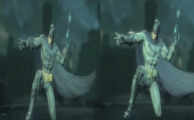 Comparsion (Mod On left, Vanilla Suit On Right)
