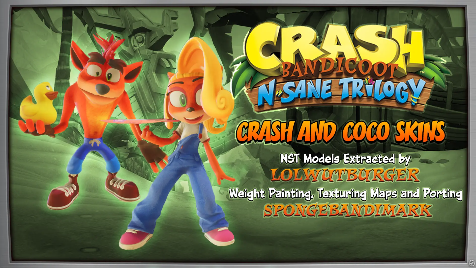 Save crash. Crash Bandicoot 4 it's about time crash and Coco.