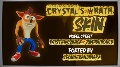 Crash Bandicoot Crystals Wrath Skin