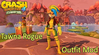 Crash Bandicoot 4 Tawna Rogue Outfit Mod