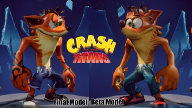 Crash of the Titans (feat. Beta Model) over Default Crash