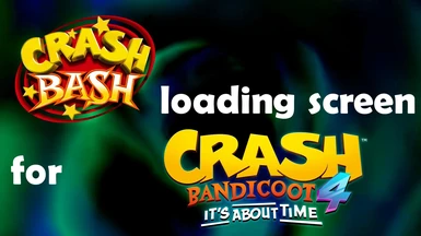 Crash Bash loading screen