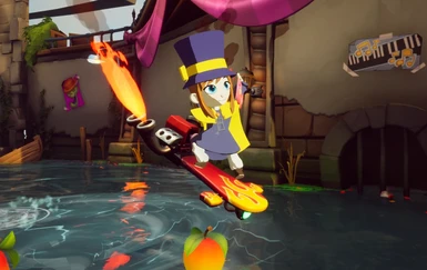 Hat Kid over Coco