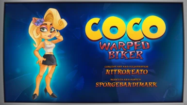 NEW Warped Biker Coco Skin