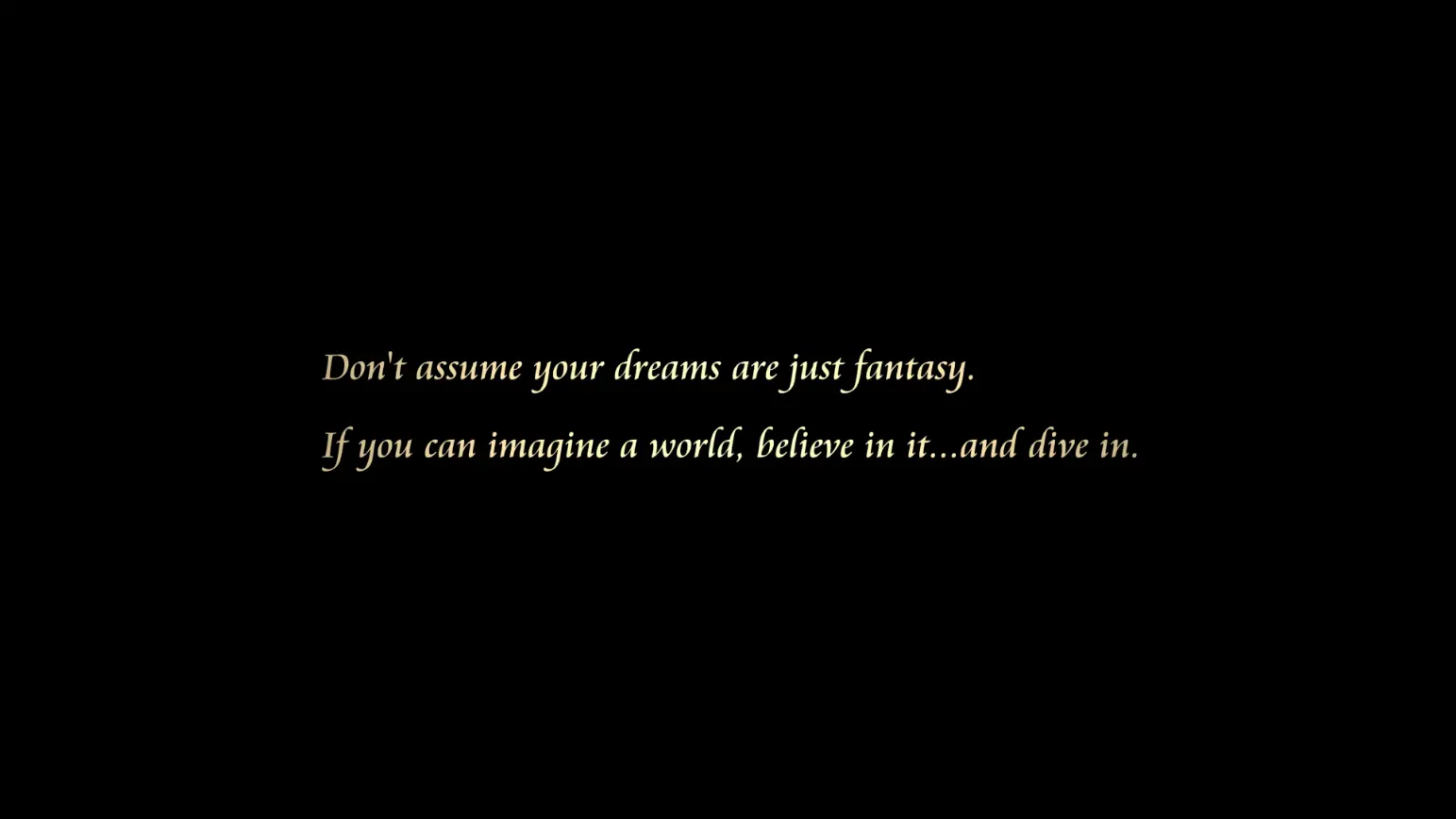 Replace Copyright Splash Page with Dreams Quote at Kingdom Hearts III ...