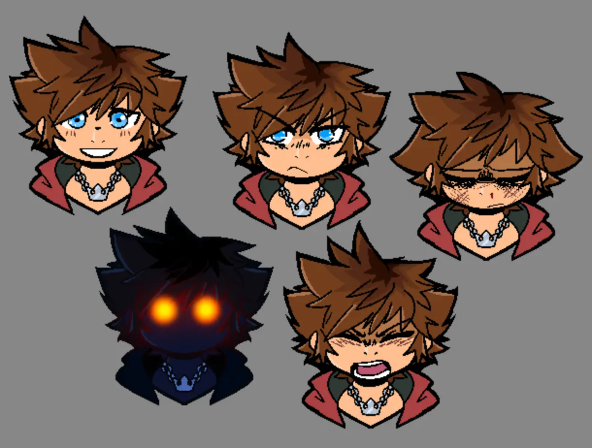 Chibi Sora Avatar Kingdom Hearts VRChat 