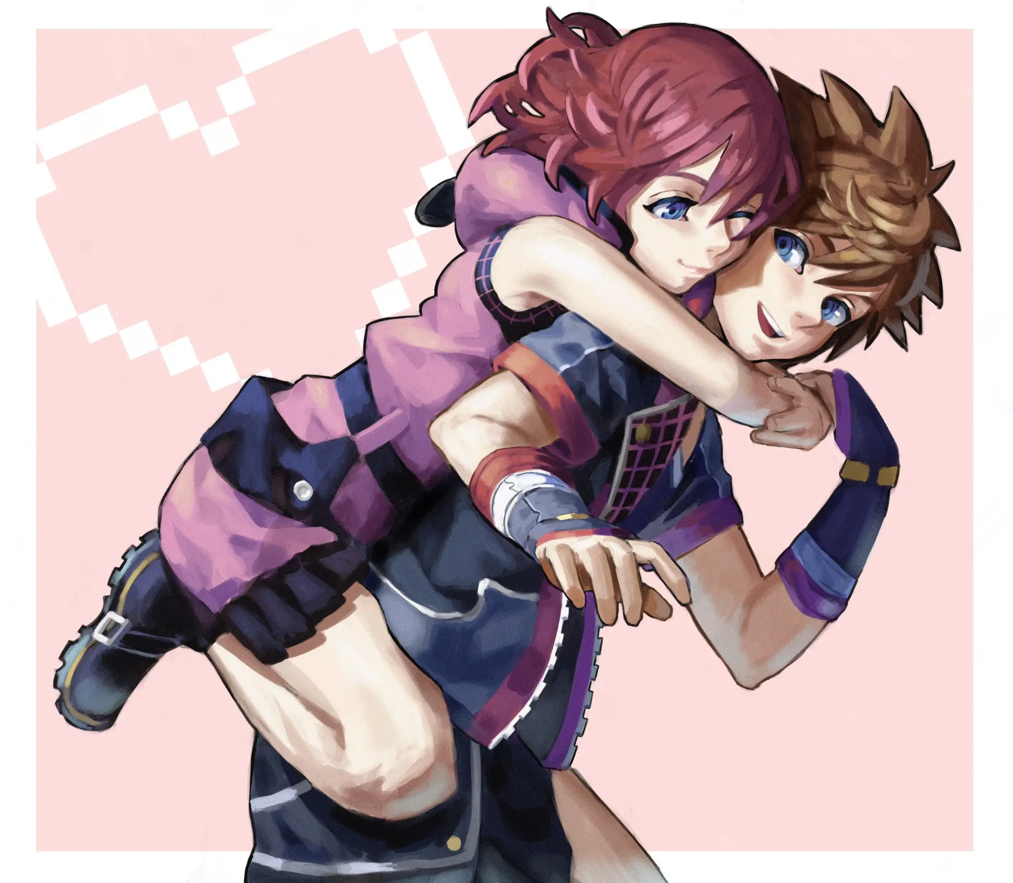 kingdom hearts sora and kairi in love