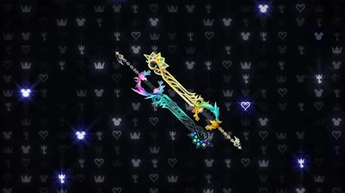 Nightmare's End and Mirage Split Keyblade