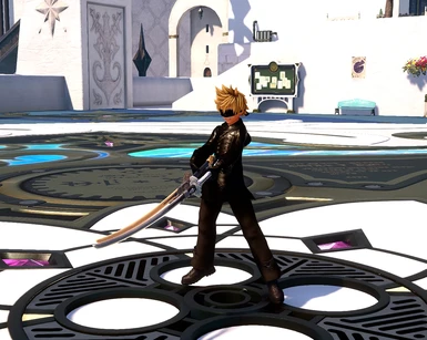 9S outfit for Roxas (with working Bonamik physics)