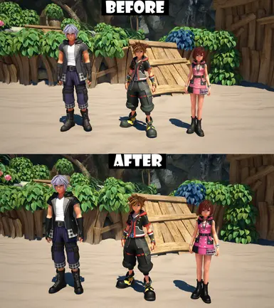 KH3 Color Corrected Characters