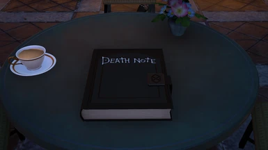 Death Note over Pooh Book