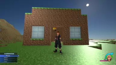 Minecraft in KH3
