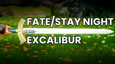 Fate stay night Excalibur