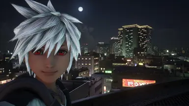 White Hair Sora Quadratum limit cut