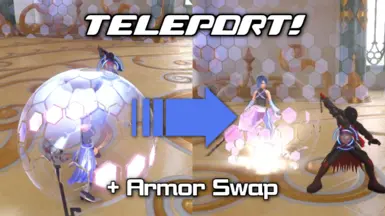 Aqua Teleport and Armor Swap