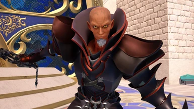 Less-busy Armored Xehanort
