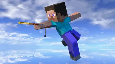 Playable Minecraft Steve and Alex