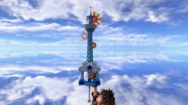 Tower of Radiance and Shadow Keyblade