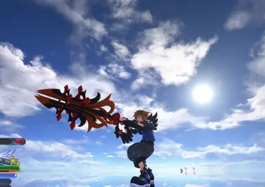 Kingdom Hearts 3 - Scarlet Nexus Sora with Yozora's Weapons vs