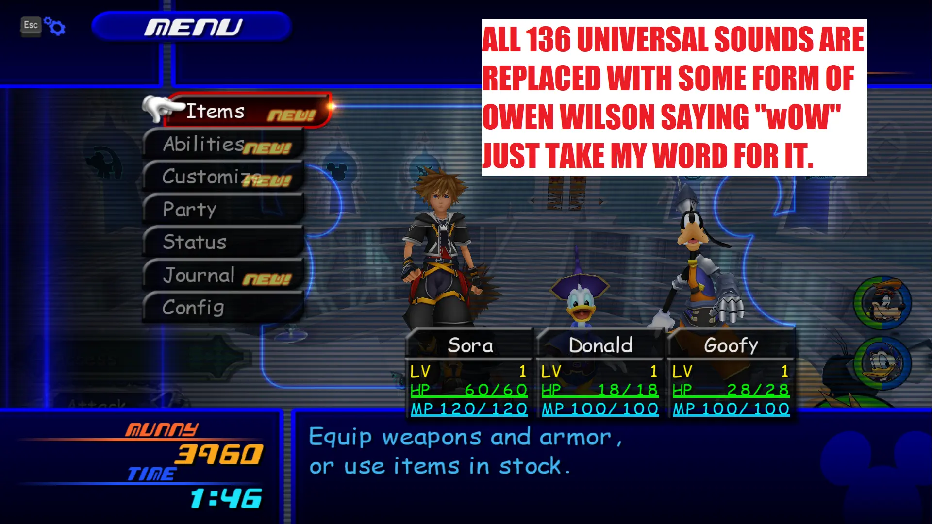 wOW at Kingdom Hearts II Final Mix Nexus - Mods and community