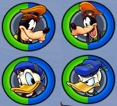 Other HUD for Donald and Goofy