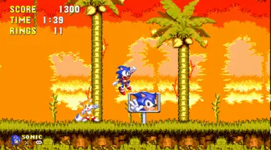 Composite Sonic in Sonic 3 A.I.R. [Sonic 3 A.I.R.] [Mods]