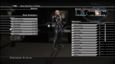 XIII Serah SAB