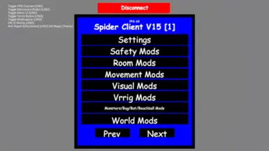 Spider Client V15 (FULLY UND) (600 Mods) (Play Moon Event)