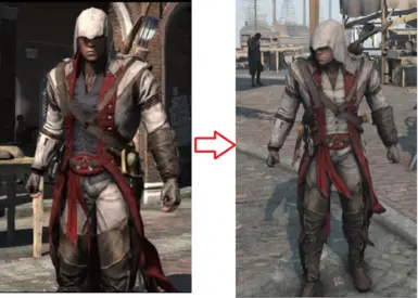 Improved Jamestown Outfit (white undershirt)