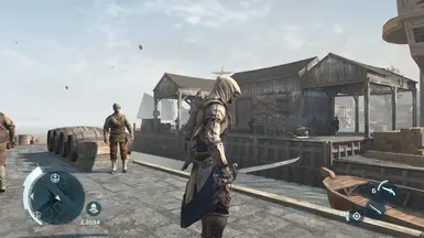 ac4 black flag weapon in ac3 mod