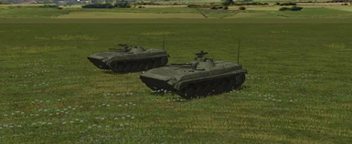 BMP-1 and 1P Soviet Green