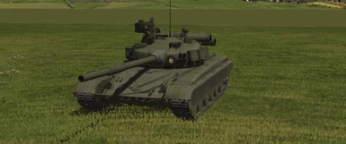 T-64B Soviet Green (with optional emblem)