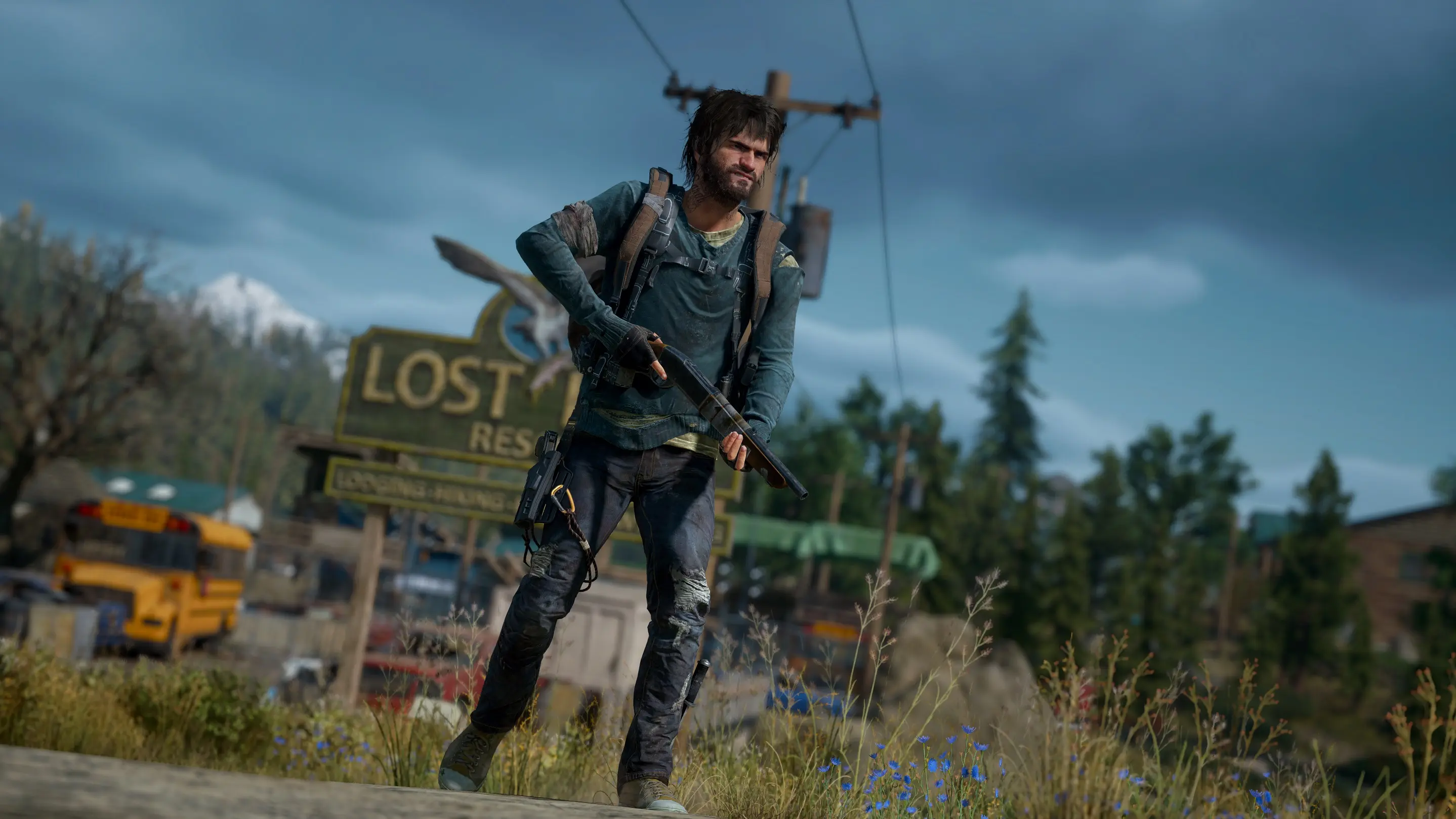 Days gone читы. Days gone небо.