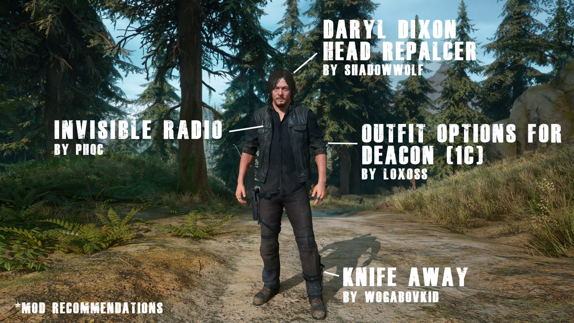 Days gone deacon outfits