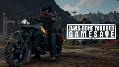 DAYS GONE 100 COMPLETED MODDED GAMESAVE PC 1.04