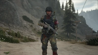 Deacon forest full camo with helmet