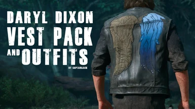 Daryl Dixon Vest Pack and Outfits